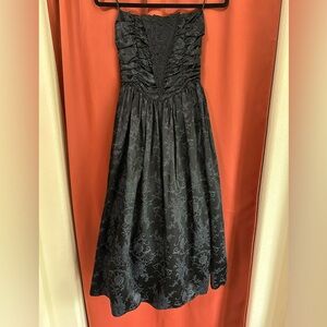 Vintage Gunne Sax Strapless Gown Vtg Juniors Size 7